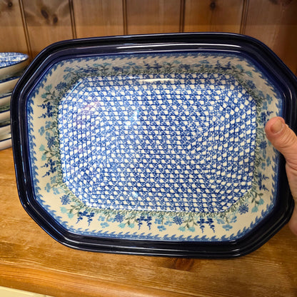 Baker   Covered Casserole   9.5" x 12" 665-2898X  Little Gems pf0526