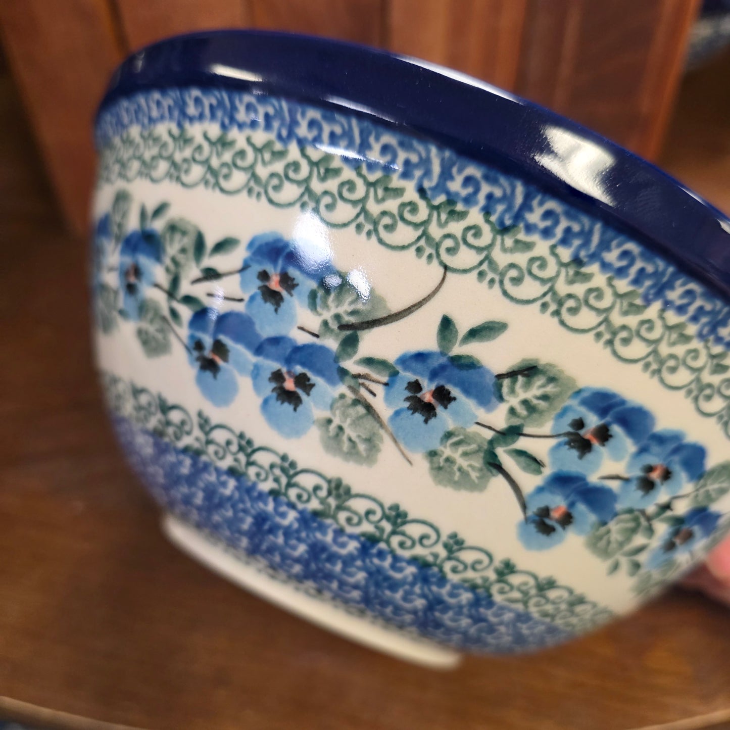 Bowl   Nesting   7.75" W 057-2273X  Winter Viola pf0526