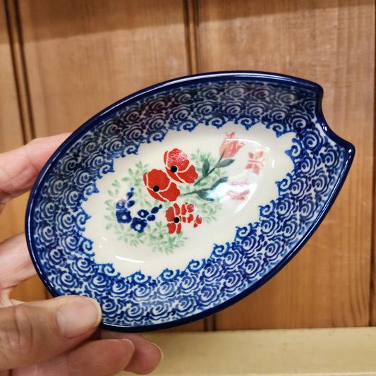 Spoon Rest   3.25"W x 5"L    3220X ~ Whimsical Garden