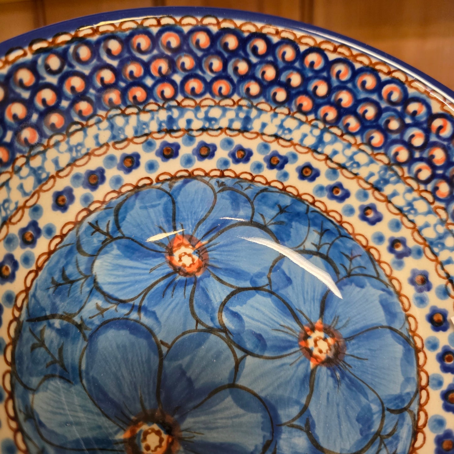 Bowl   Nesting   6.5" W 058-U408C  U4 pf0526 Blue Jacek Chyla