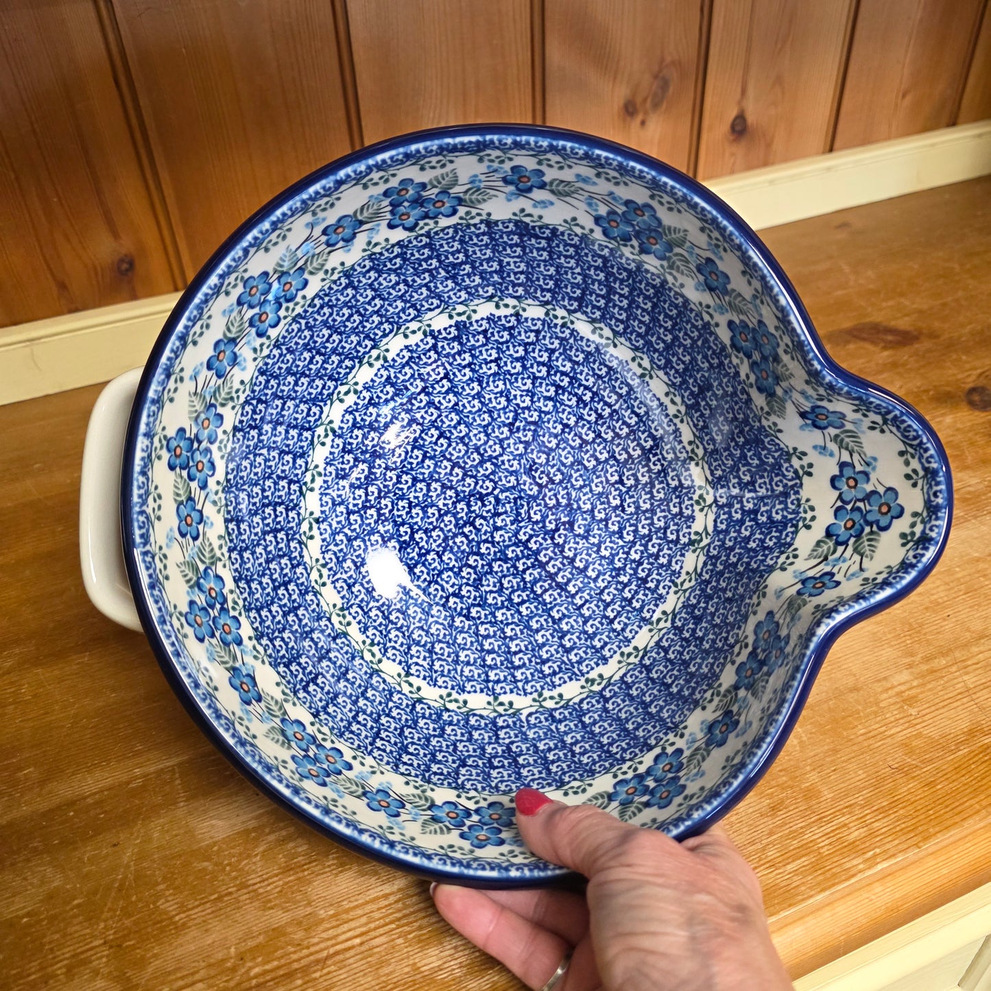 Batter Bowl ~ Large (2 qt) 2272X ~ Parisian Posies