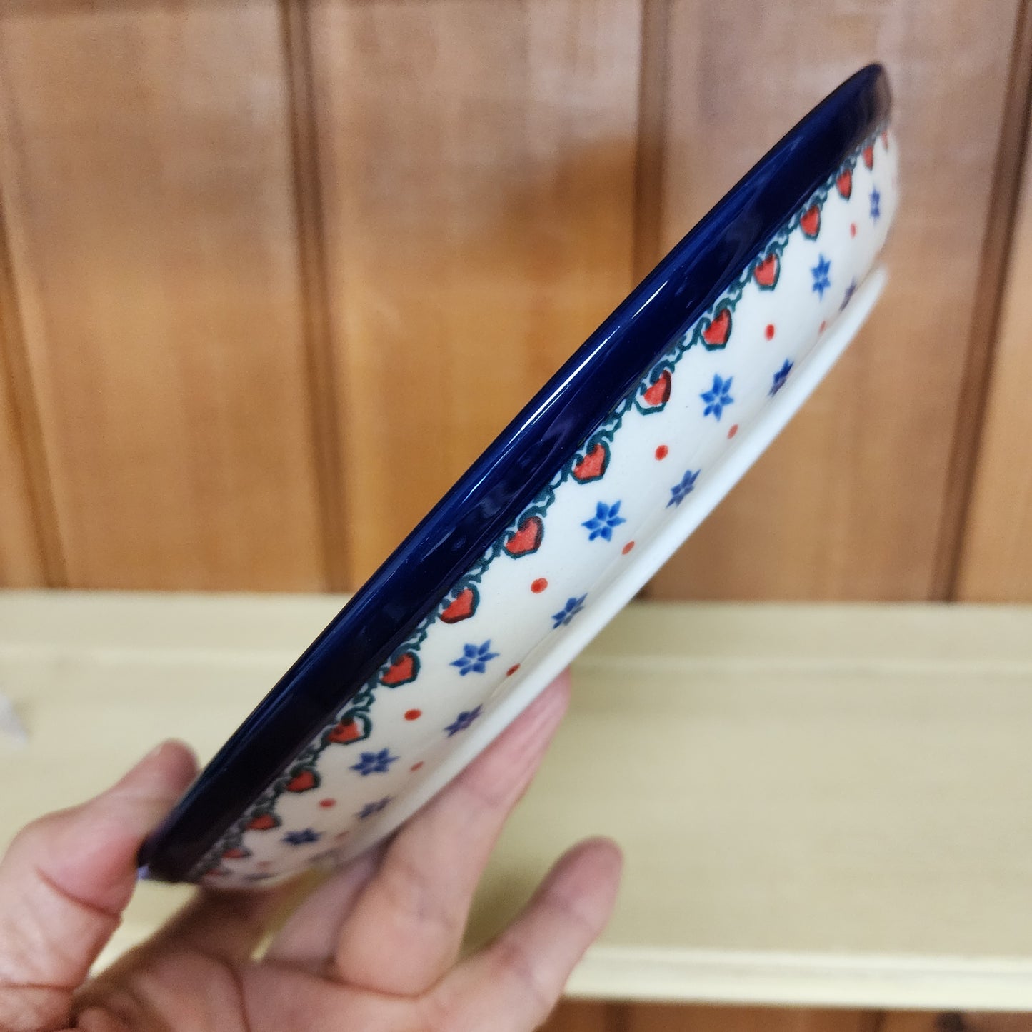 Plate   Rimmed   9"   U4661 ~ U3