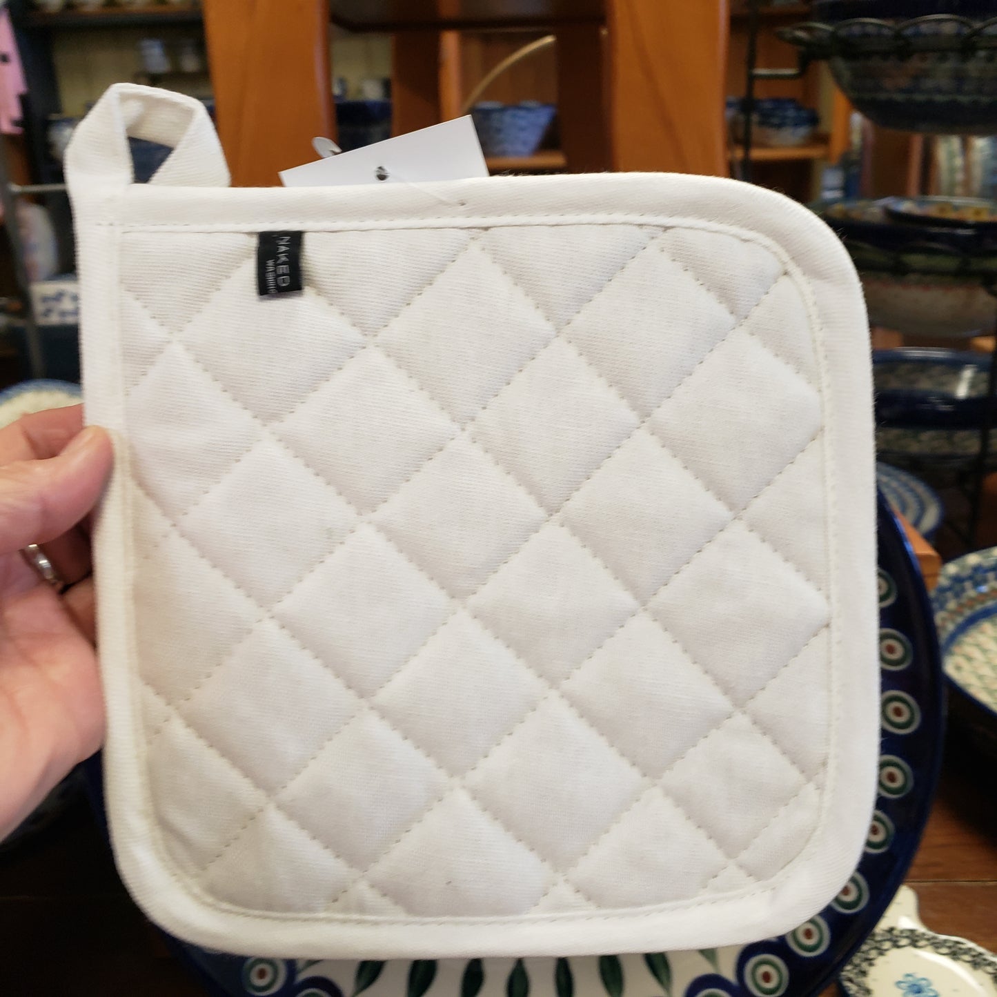 Pot Holder ~ Cat Red ~ Yayoi Kuameow 8180