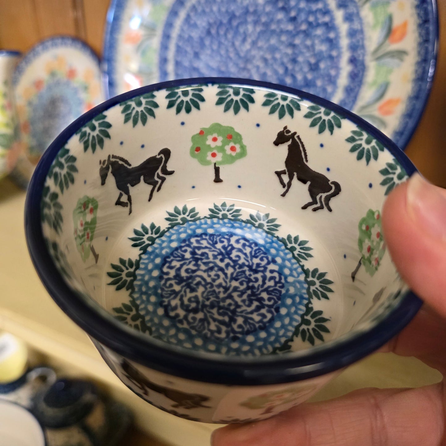 Bowl ~ Ramekin ~ 3.75" 409-2256x Mackintosh horse