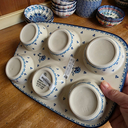Muffin Pan   811-2524X  Clover Fields pf0526