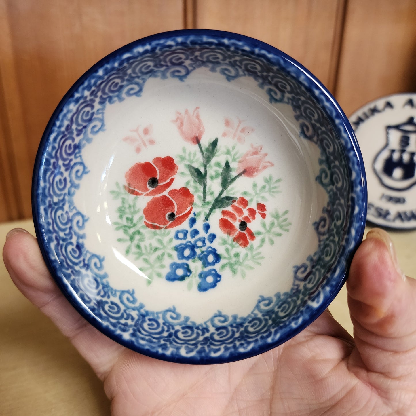 Bowl   3-1/2"  B88-3220X  Whimsical Garden pf0526