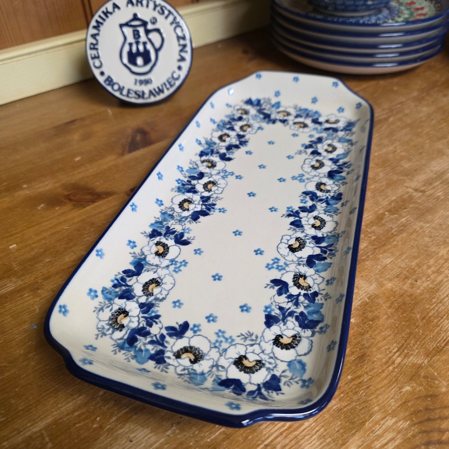 Tray   5.5" x 12"  410-2222X  Snow Poppy pf0526