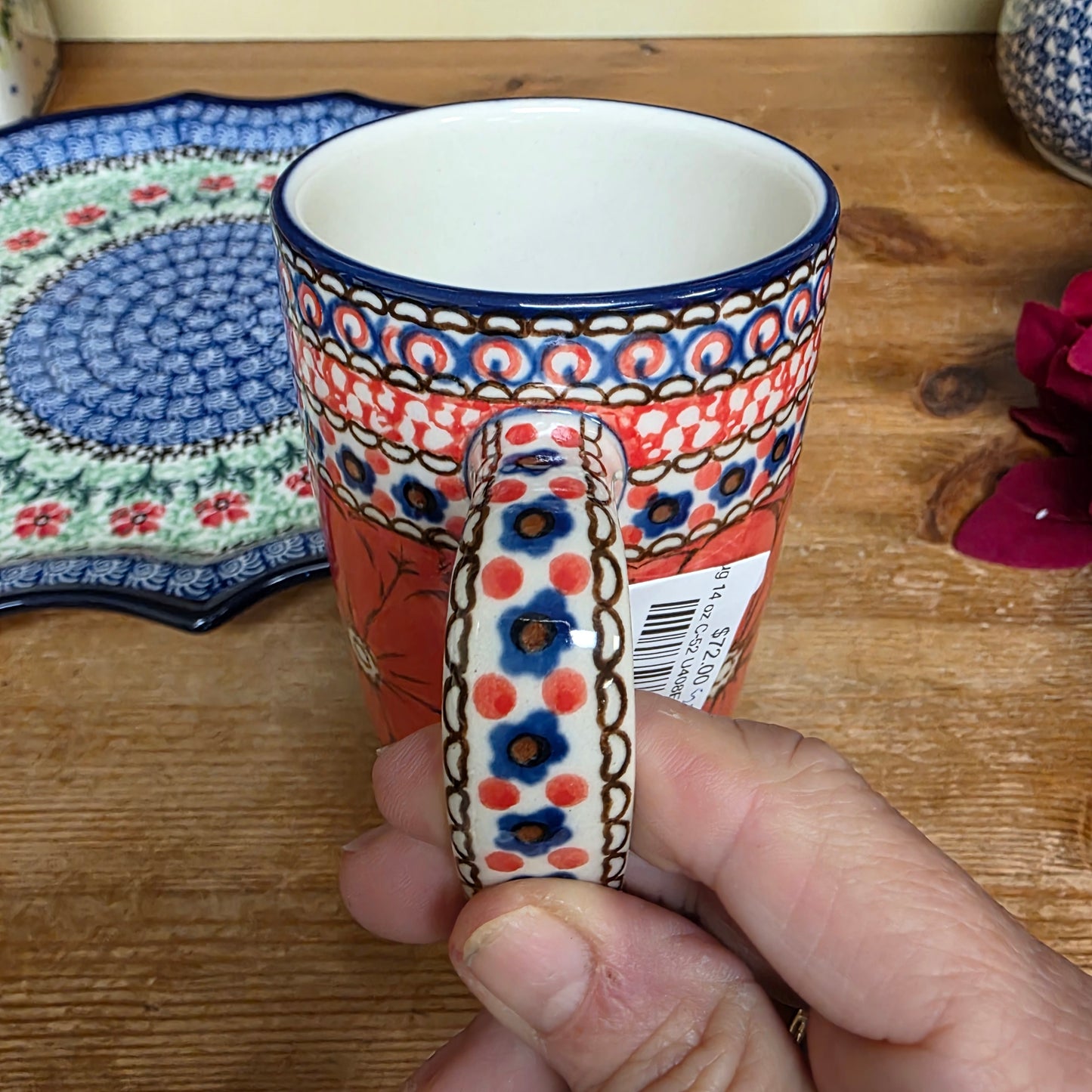 Mug 14 oz C-52 U408E Red Chyla