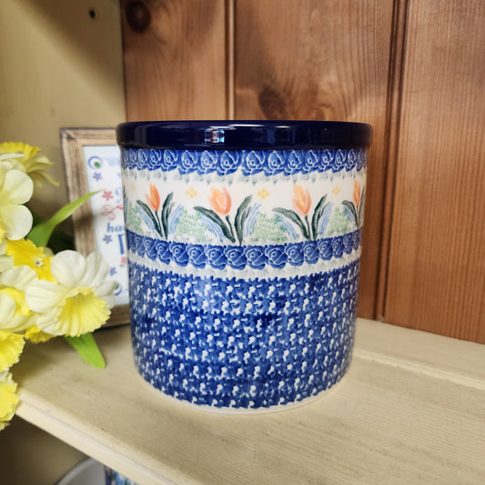 Utensil Holder   5.5"  003-3371X  Signs of Spring pf0526