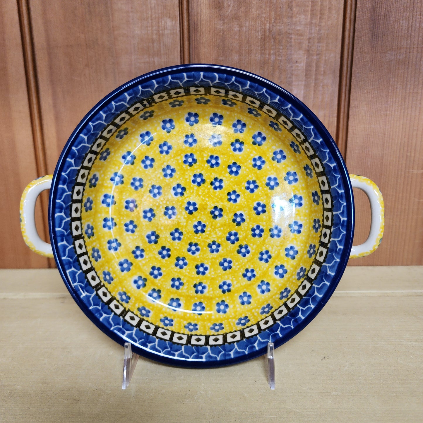 Round Baker w/handles - 6-3/4" C40-859 Sunburst