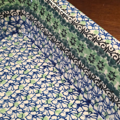 Baker   Rectangular w/Rim   Lasagna    11.25" x 13.75" 1479X ~ Kiwi