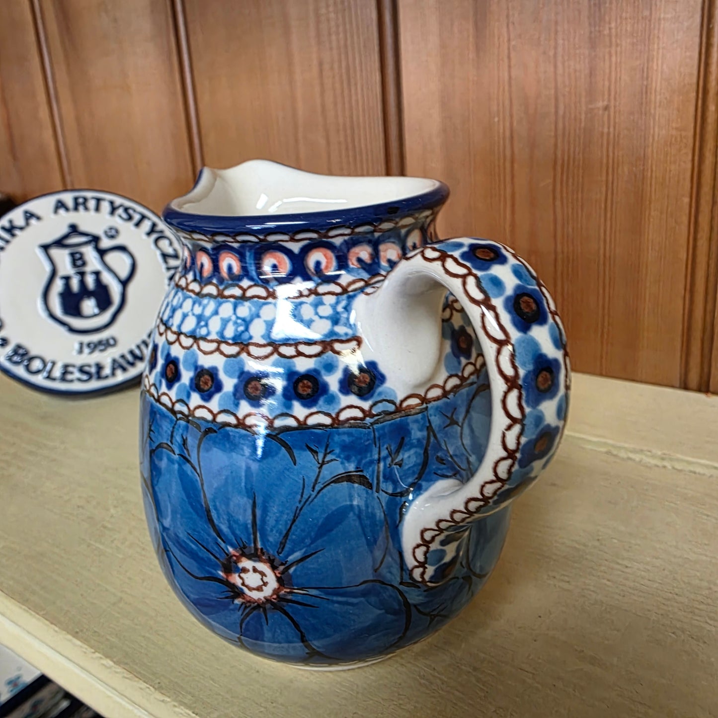 Pitcher 11 oz  B84-U408C  U4 pf0526 Blue Jacek Chyla