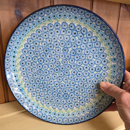 Plate   Dinner   10" 257-3274X  Sea Glass pf0526