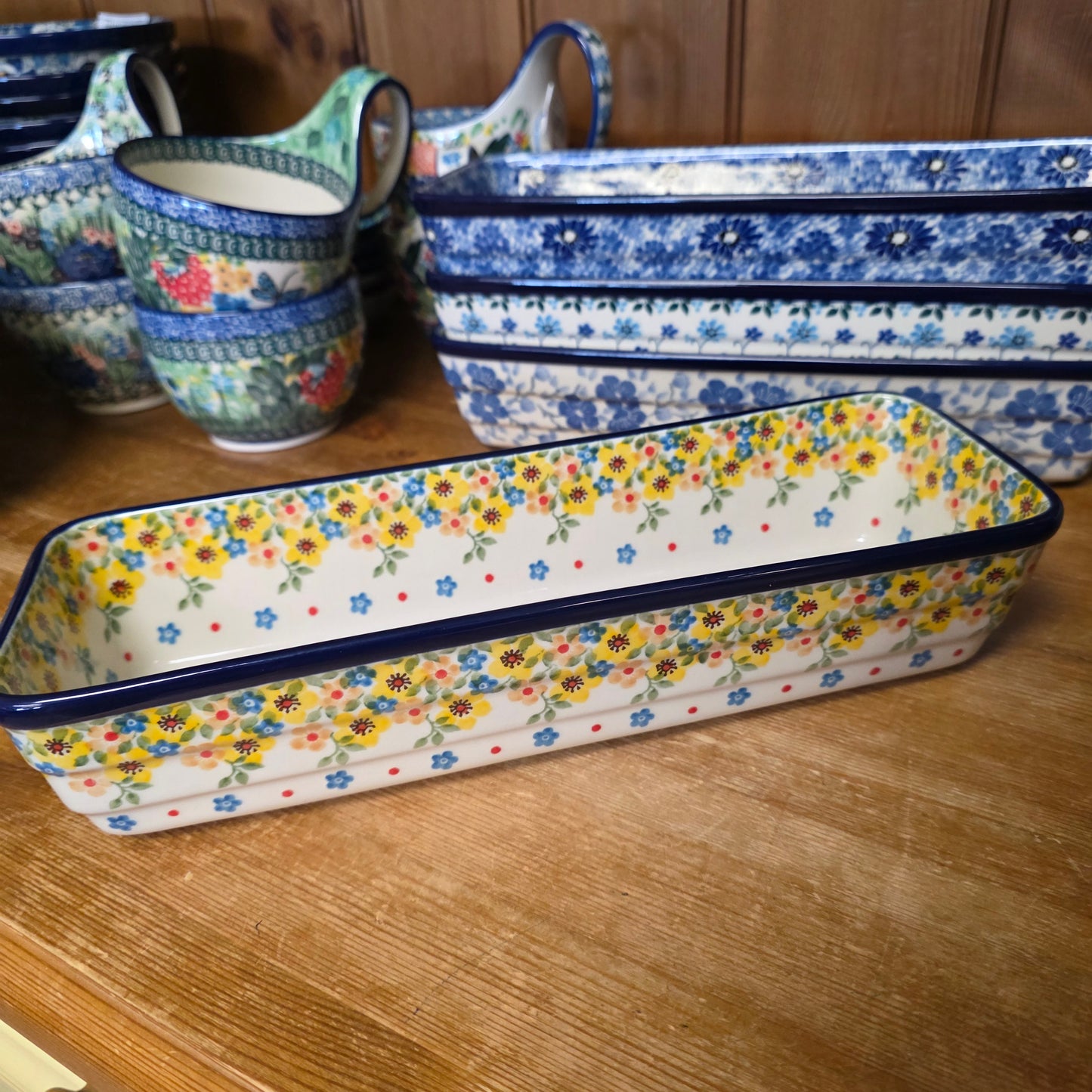 Baker Long Loaf 12" x 4.5" x 3.5"deep  784-2225X  Buttercup pf0526