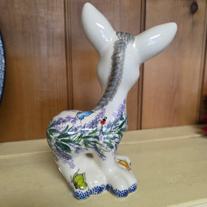 Donkey ~ Lavender / Ladybug Butterfly