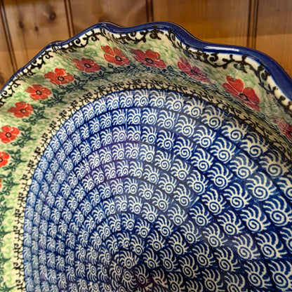 Pie Plate   Fluted   10"   1916X ~ Maraschino