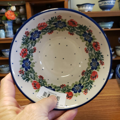 Bowl ~ Nesting Salad/Cereal ~ 5.5" W 059-1535X Garden Party   1.5 cups