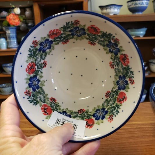 Bowl ~ Nesting Salad/Cereal ~ 5.5" W 059-1535X Garden Party   1.5 cups