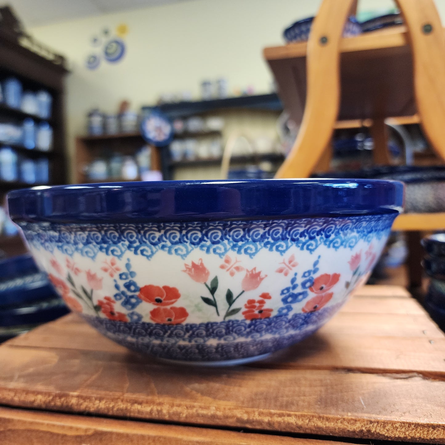 Bowl   Nesting   9" W 056-3220X  Whimsical Garden pf0526
