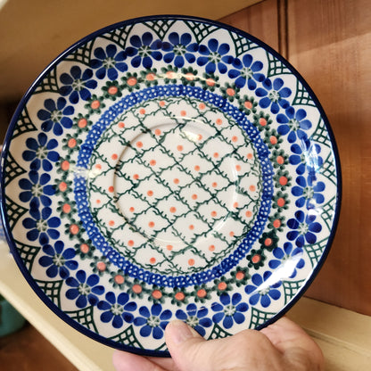 Berry Bowl w/ Saucer   8"W    854AX ~ Primrose