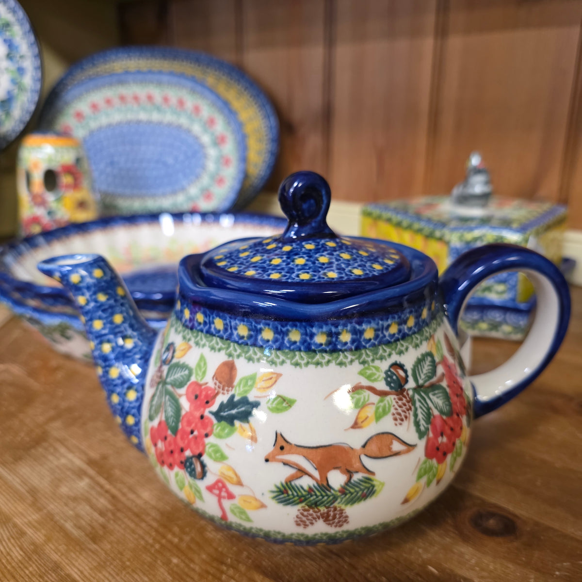 Teapot /    (3 cups ) #3 fox 1049