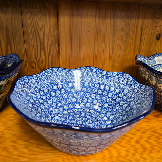 Bowl   Wavy Edge   Medium  10" 692-2615X  Midnight pf0526