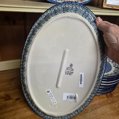 Platter   Oval   10' X 14.5"   2533X ~ Maple Harvest