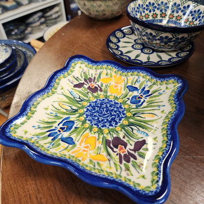 Plate Ruffle 7" Iris 895