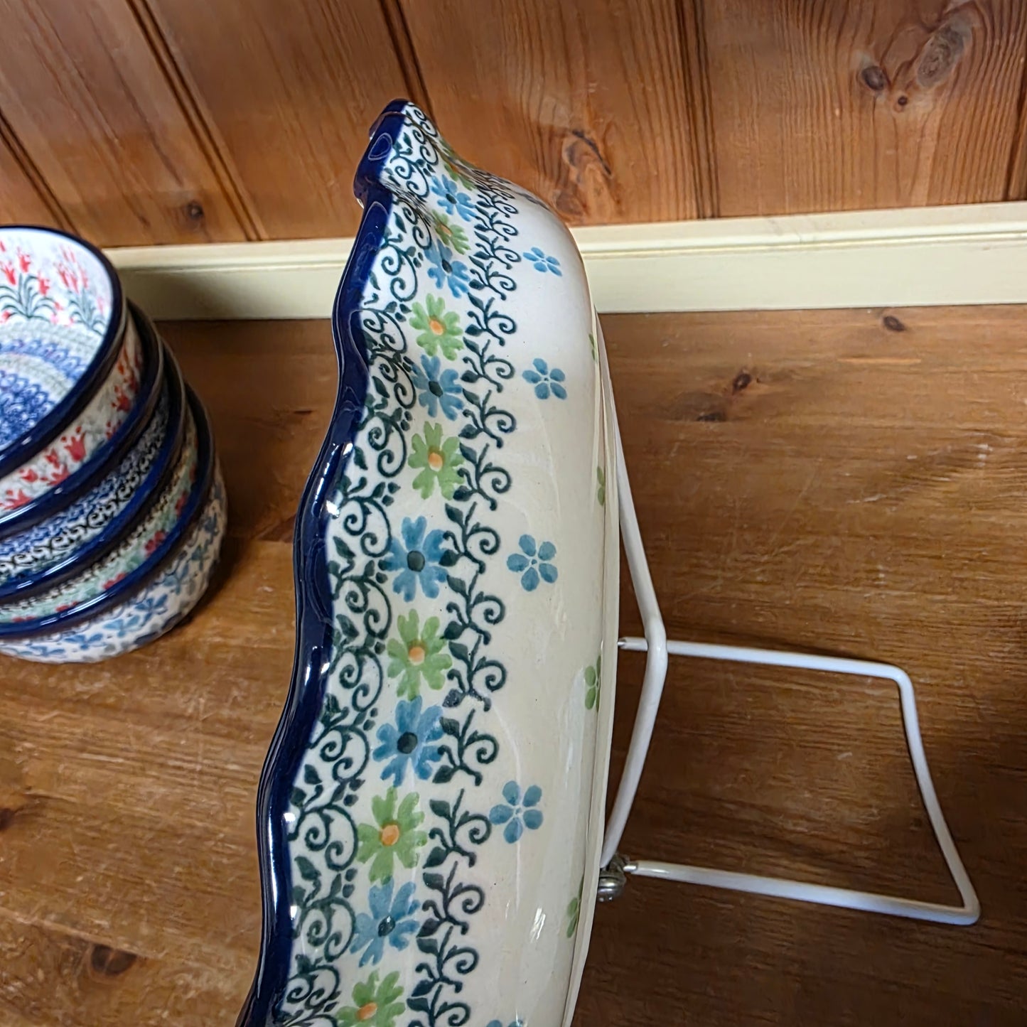 Pie Plate   Fluted   10"   2362X ~ Beach Sparkle