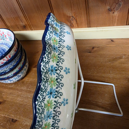 Pie Plate   Fluted   10"   2362X ~ Beach Sparkle