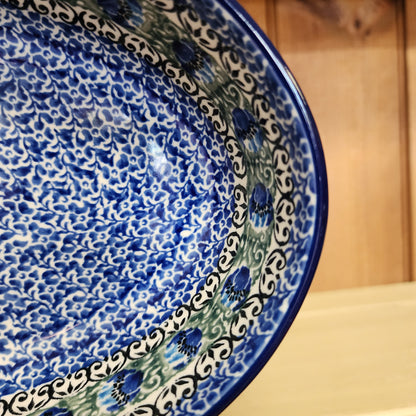 Baker Oval   9.5"    1513X ~ Peacock Feather