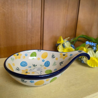 Spoon/Ladle Rest   4.5"  174-3348X  Snow Bunny pf0526