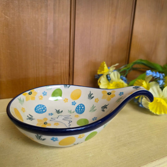 Spoon/Ladle Rest   4.5"  174-3348X  Snow Bunny pf0526