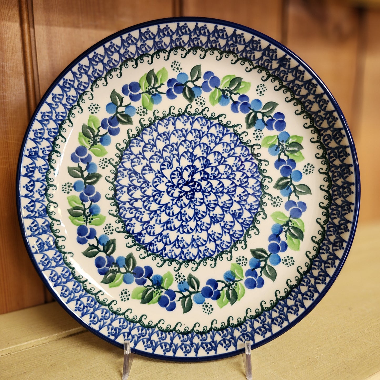 Plate ~ Rimmed ~ 9" 1859X ~ Tranquil Tide