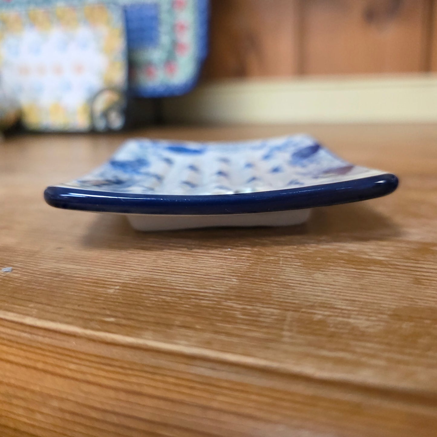 Soap Dish ~ 3.25" x 4.25" 2902X ~ Evening Poppy
