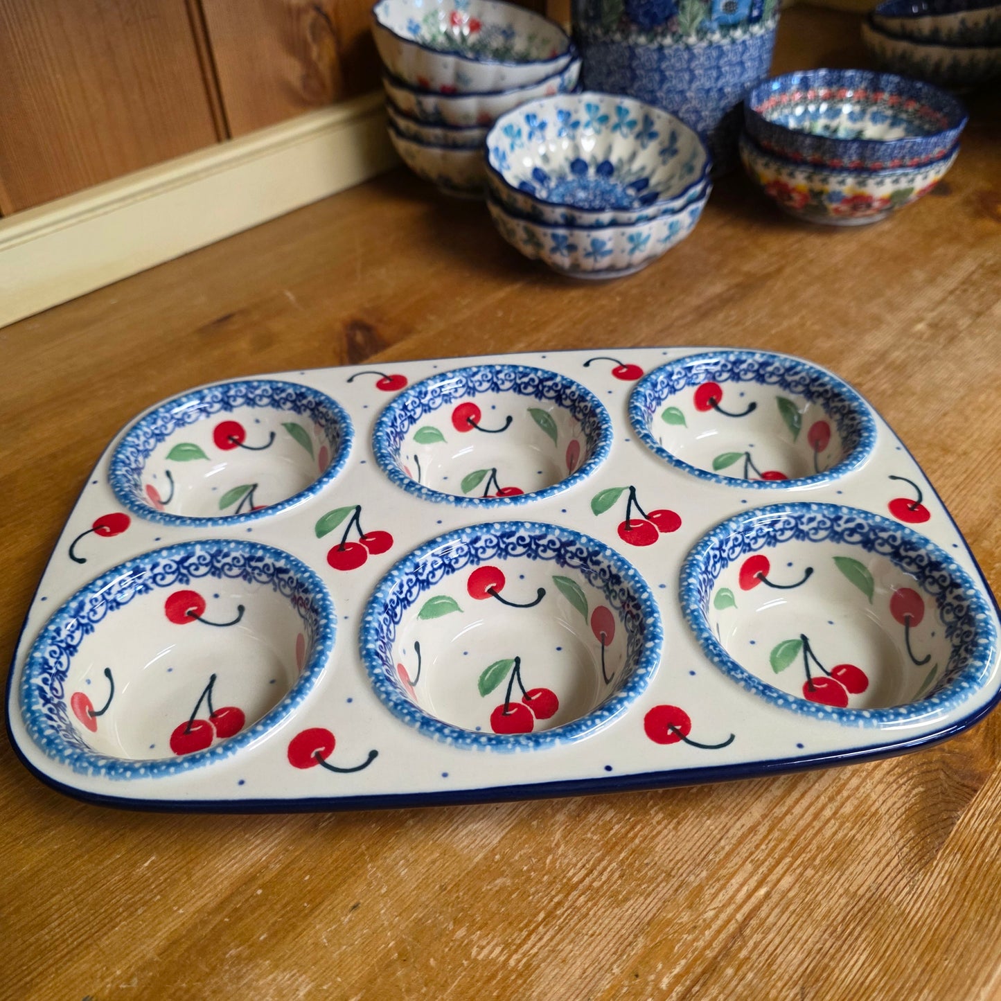 Muffin Pan   811-2715X  Cherry Pie pf0526