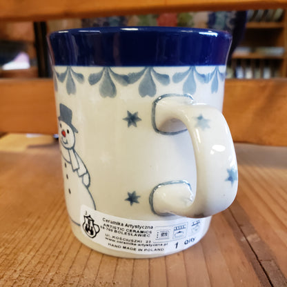 Cup ~ Espresso ~ 5 oz 328-2793X  ~ Frost & Flurry Snowman