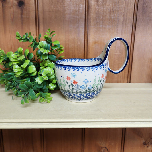 Bowl w/ Loop Handle   16 oz  845-2903X  Tulip Horizon pf0526