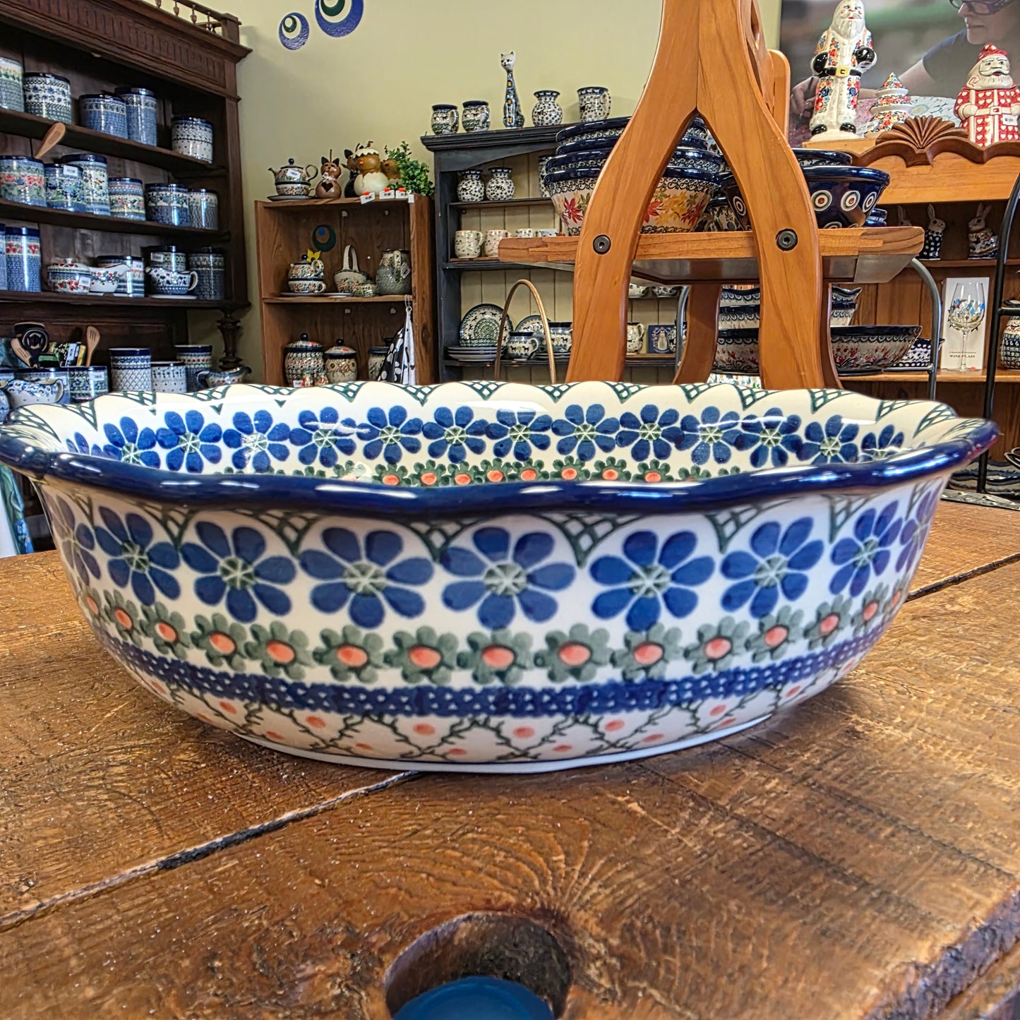 Oval Casserole   Fluted Edge    854AX ~ Primrose