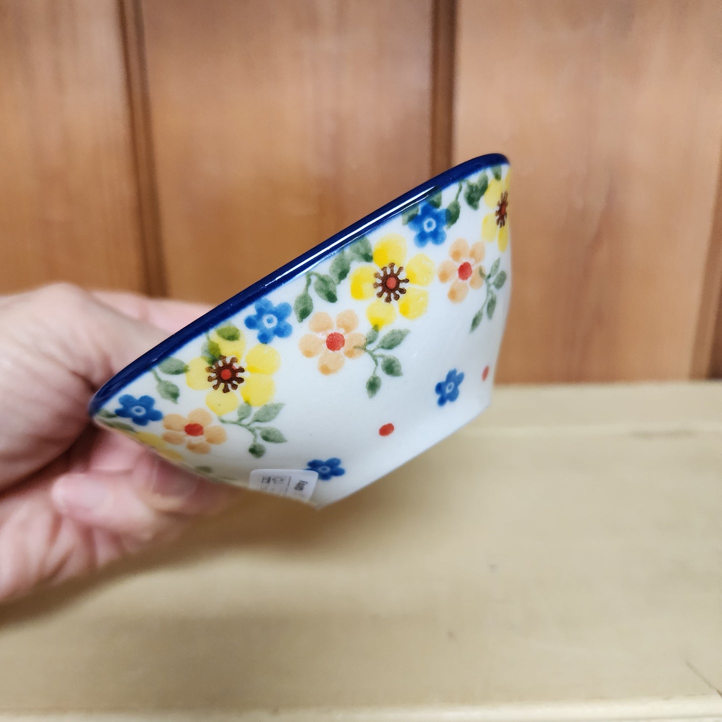 Bowl ~ Square ~ 3.5" 2225X ~ Buttercup