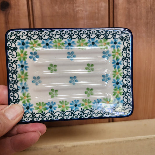 Soap Dish ~ 3.25" x 4.25" 2362X ~ Beach Sparkle