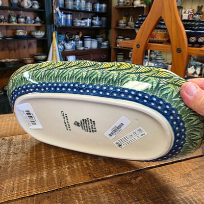 Tray   Scalloped Oval   6.25" x 12.5"   U2663 ~ U3