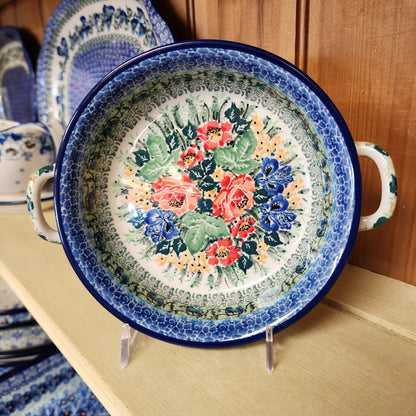 Round Baker w/handles - 6-3/4"     U4400 ~ U4