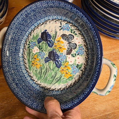 Baker   Round w/ Handles   8"   U5132 ~ U4