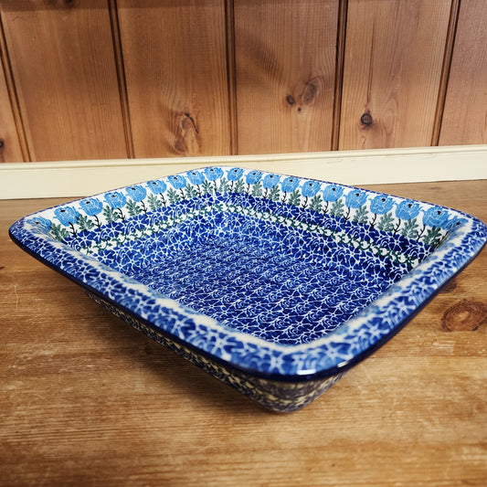 Baker ~ Rectangular w/Rim ~ 9.25" x 11"L 856-1390X pf0425