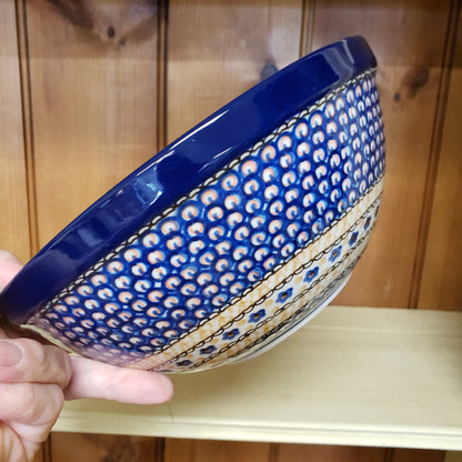 Bowl ~ Nesting ~ 9" W 056-U408B Orange ~ U4 J.   8 cups