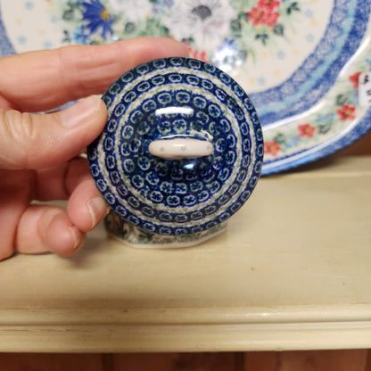 Ring   Trinket Box    0614X ~ Blue Spring Daisy