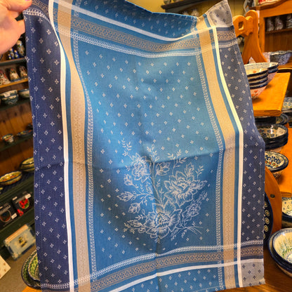 Towel ~ French Bouquet Blue