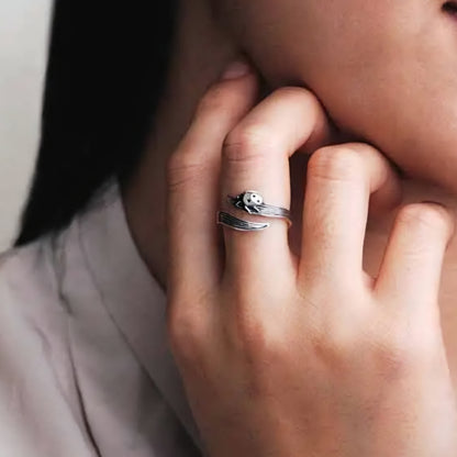 Jewelry ~ Ring Ladybug / sterling
