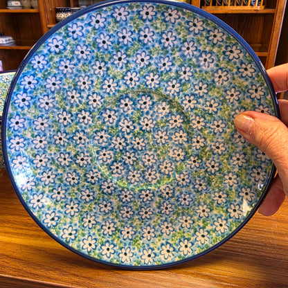 Berry Bowl w/ Saucer   8"W  470-2252X  Key Lime pf0526